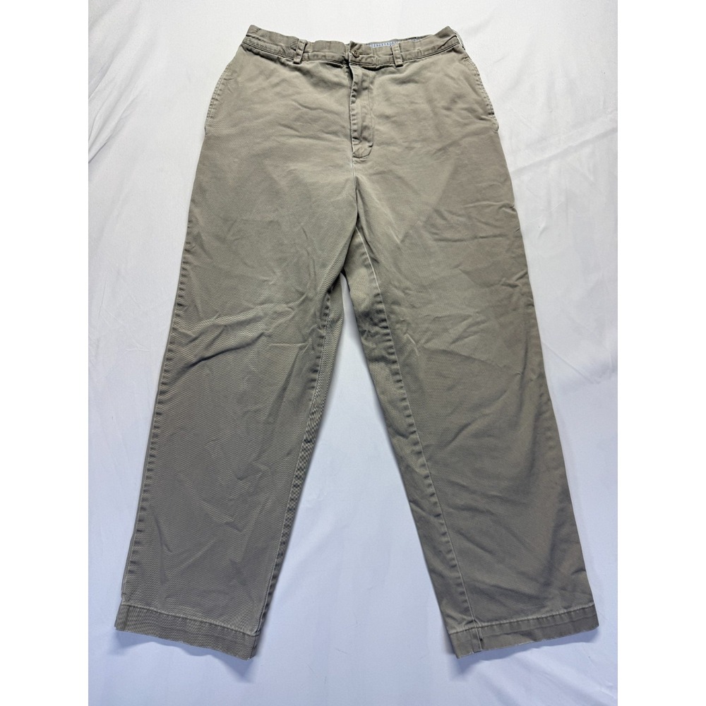 J. Crew Regular Fit Chino Pants Men 32x30 (Fits 30x29) Khaki Cotton Straight Leg